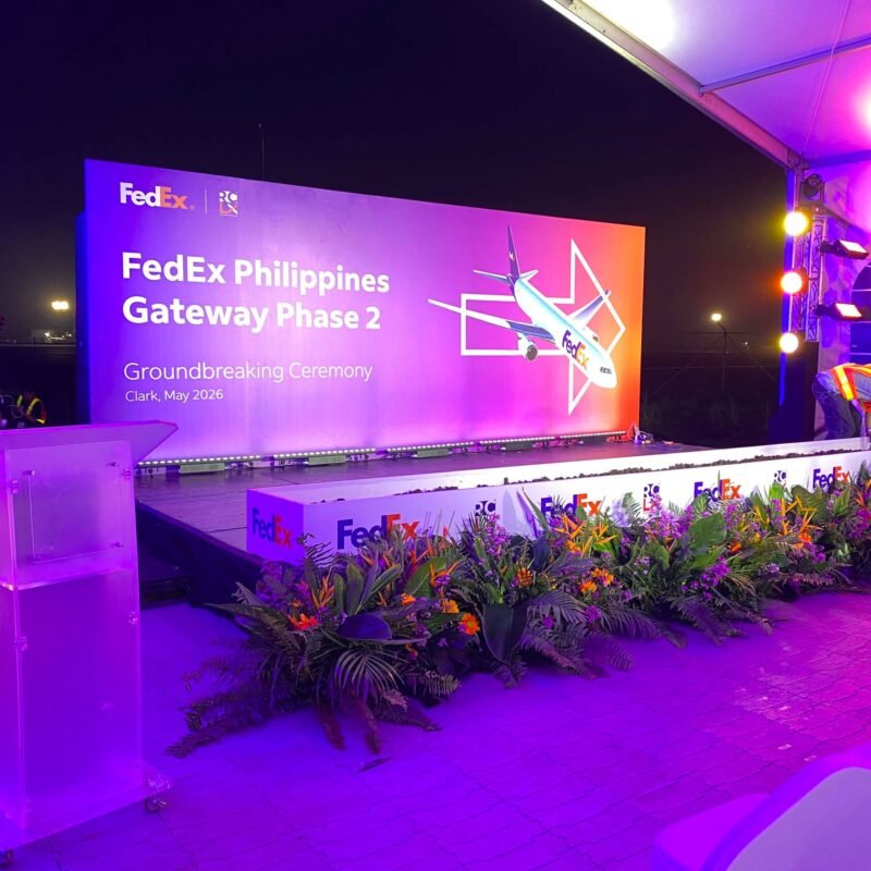 FEDEx Philippines Gate 2 Groundbreaking