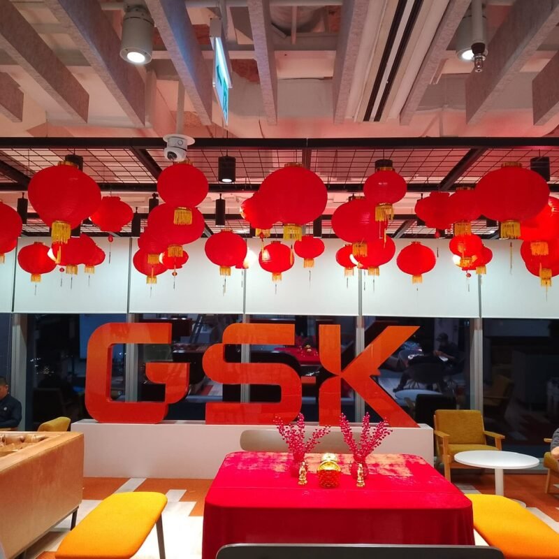 GSK Chinese New Year Display
